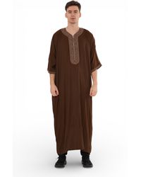 Thobez - Ramadan Moroccan Thobe Robe Djellaba Gandoura Eid Jubba- Hm67 - Lyst
