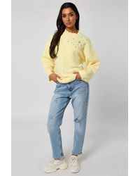 Urban Bliss - Embellished Embroidery Jumper - Lyst