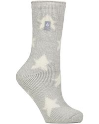 Heat Holders - Ladies Jacquard Thermal Socks For Winter - Lyst