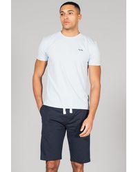 Tokyo Laundry - Cotton 2-Piece Short Sleeve Top And Jersey Shorts Loungewear Set - Lyst