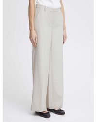 Ichi - Lexi Wide Trouser - Lyst