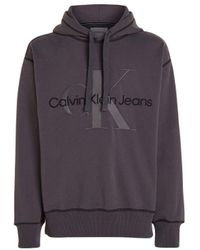 Calvin Klein - Sweatshirt Ck Jeans Was Monoloog Hoodie - Lyst