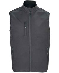 Sol's - Falcon Softshell Recycled Body Warmer - Lyst