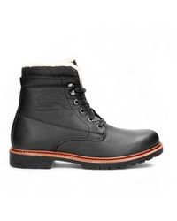 Panama Jack - P03 Aviator Leather Combat Boots - Lyst