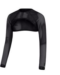 Speedo - Cropped Crew Neck Athletic Top - Lyst