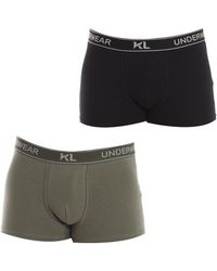 Kisses&Love - Pack-2 Breathable Fabric Boxers With Anatomical Front Kl2014 - Lyst