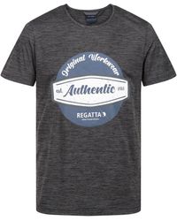 Regatta - Original Moisture Wicking T-Shirt (Seal) - Lyst