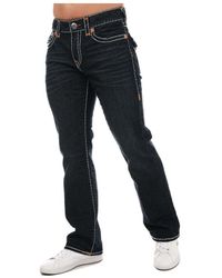 True Religion - Billy Dbl Raised Super T Flap Jeans - Lyst