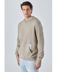 Grimelange - Oversized Hooded Pocket Sweatshirt - Lyst