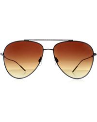 Ted Baker - Aviator Gunmetal Gradient Tb1625 Sutton - Lyst