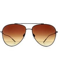 Ted Baker - Aviator Gunmetal Gradient Tb1625 Sutton - Lyst
