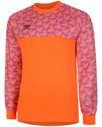 Umbro - Flux Long-Sleeved Goalkeeper Jersey (Shocking/ Cactus) - Lyst