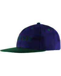 Slazenger 1881 - Flat Brim Ajdustable Dark Cap Slaz Caps 02 Wool - Lyst