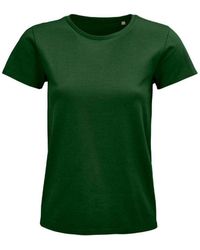 Sol's - Pioneer Organic T-shirt (fles Groen) - Lyst