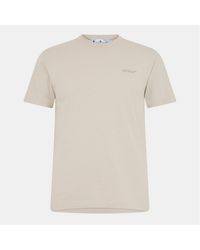 Off-White c/o Virgil Abloh - Arrow Short-Sleeve T-Shirt, Signature Arrows Motif - Lyst