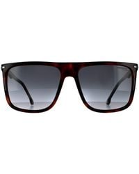 Carrera - Rectangle Dark Havana Gradient Sunglasses - Lyst