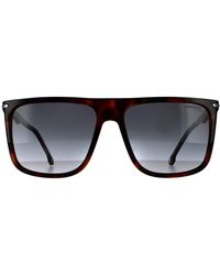 Carrera - Rectangle Dark Havana Gradient Sunglasses - Lyst