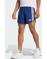 adidas Originals - Own The Run 3-Stripes Shorts - Lyst