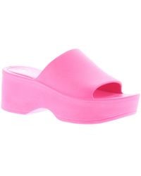 Rocket Dog - Sandals Heeled Wedge Petal Slip On Fuschia - Lyst