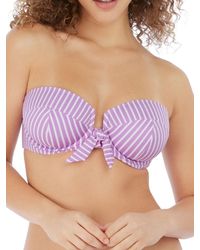 Freya - Beach Hut Bandeau Bikini Top - Lyst
