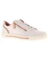 Jana - Pumps Trainers Polly Lace Up Rose - Lyst