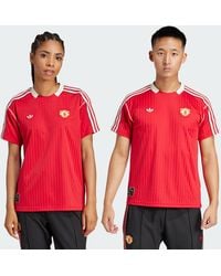 adidas Originals - Manchester United Terrace Icons Jersey (Gender Neutral) - Lyst