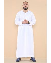 Thobez - Thobe Jubba Saudi Islamic Arab Eid Emirati Kaftan Jubbah Tassel Robe - Lyst