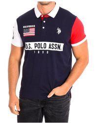 U.S. POLO ASSN. - Sunwear Short Sleeve Shirt With Contrast Lapel Collar 58877 - Lyst
