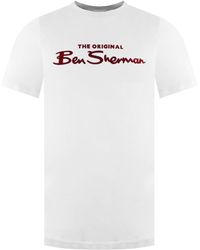 Ben Sherman - Logo T-Shirt Cotton - Lyst