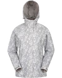 Mountain Warehouse - 'Torrent' Printed Jacket With Adjustable Hood Waterproof Coat Polyamide - Lyst