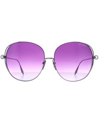 Dita Eyewear - Round Lilac Chrome Dark To Light Gradient Arohz - Lyst