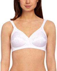 Triumph - Doreen + Cotton 01 N Non Wired Full Cup Bra - Lyst