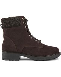 Carvela Kurt Geiger - Suede Russ Lace Up Boots - Lyst