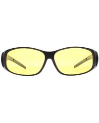 Montana - Rectangle Matte Polarized Mfo1 Fit Over Glasses Night Driving Sunglasses - Lyst