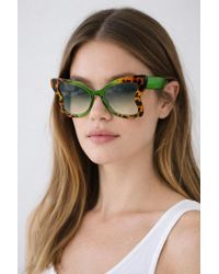 SVNX - Oversized Butterfly Sunglasses - Lyst