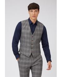 Antique Rogue - Check Waistcoat - Lyst