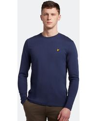 Lyle & Scott - Plain Long Sleeve T-Shirt - Lyst