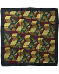 Dolce & Gabbana - Elegant Silk Square Scarf - Lyst