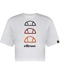 Ellesse - Deway Crop T-Shirt - Lyst