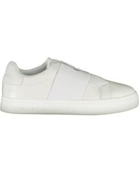 Calvin Klein - Leather Sneaker - Lyst