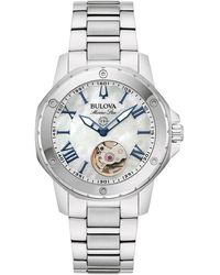 Bulova - Marine Star Watch 96L326 Material_Stainless_Steel - Lyst