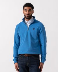 Belstaff - Quarter Zip Sweatshirt - Lyst