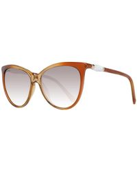 Swarovski - Cat Eye Light Transparent Gradient Sunglasses - Lyst