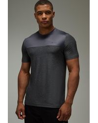 BoohooMAN - Active Performance Regular Fit Marl T-Shirt - Lyst