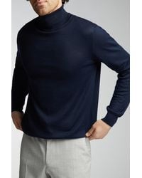 Limehaus - Knitted Roll Neck Jumper - Lyst