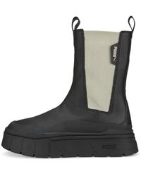 PUMA - Mayze Stack Chelsea Boots - Lyst