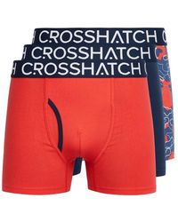 Crosshatch - Lynol Boxer Shorts (Pack Of 3) - Lyst