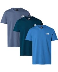 The North Face - 3 Pack Short Sleeve Redbox Celebration T-Shirt - Lyst