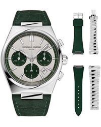 Frederique Constant - Frédérique Highlife Limited Edition Watch Fc-391Sgr4Nh6 Leather - Lyst