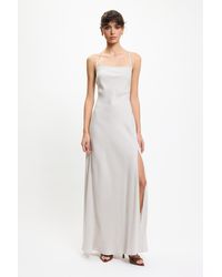 Bennu - Witte Rugloze Jurk - Lyst